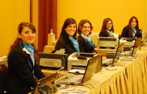 Accredito computerizzato cinque postazioni